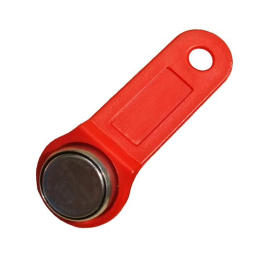 Ключ Touch Memory DS1961S Ключ ТМ (Ключ iButton DS1961S-F5) красный