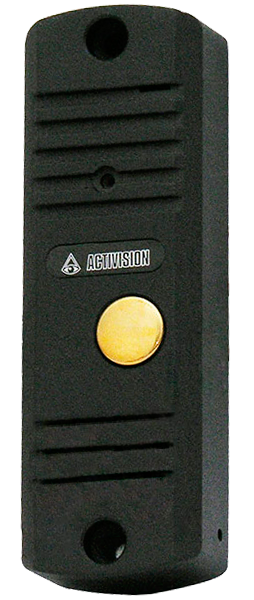 Вызывная аудиопанель AVC-105V Черный (с видео-модулем)
